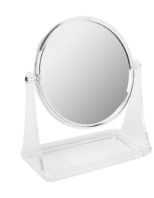 Mainstays Double-Sided Vanity Mirror, Clear