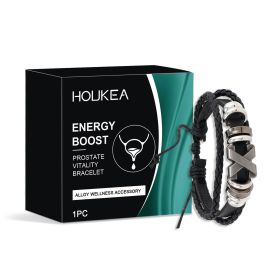 Houkea Men's Care Bracelet, Gentle Care For Men's Body Comfortable Lightweight Portable Fashion Care Bracelet