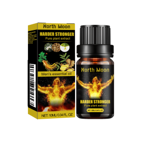North Moon Men's Massage Essential Oil Massage Maintenance Treatment Stimulates Vitality And Enhances Endurance Topical Essential Oil