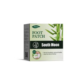 South Moon Natural Bamboo Charcoal Foot Patch Body Cleaning Foot Care Improve Headache Back Pain Help Sleep