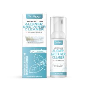Oralhoe Braces Cleansing Mousse, Teeth And Mouth Fresher Corrector Gentle Cleansing Foam